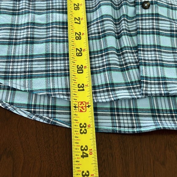 Peter Millar Men’s Crown Sport Plaid Button Down Short Flannel Blue Size XL - Picture 6 of 11